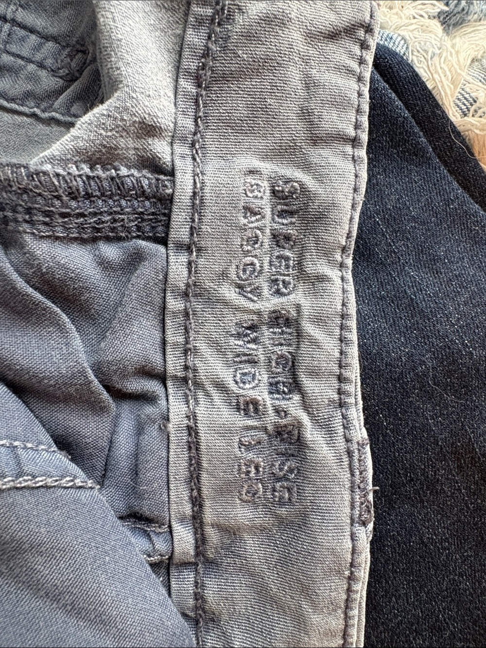 American Eagle Outfitters Wide Leg Pants in Faded Gray - Picture 5 of 5